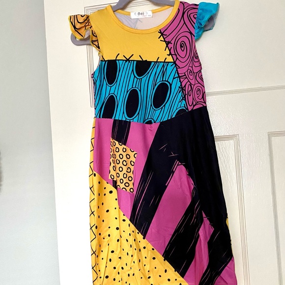 Nightmare Before Christmas Sally Kids’ Halloween Costume 6T - 7T - Picture 1 of 5